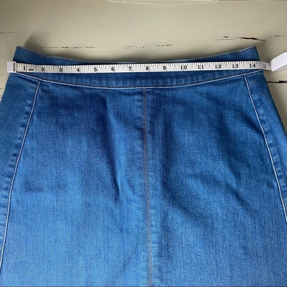 Express Jean mini  skirt size 4 - Picture 4 of 7
